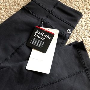 NWT Black Lululemon Groove Pant (Regular)  (2)